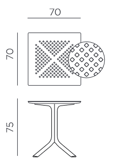 clipx-nardi-table-dimensions